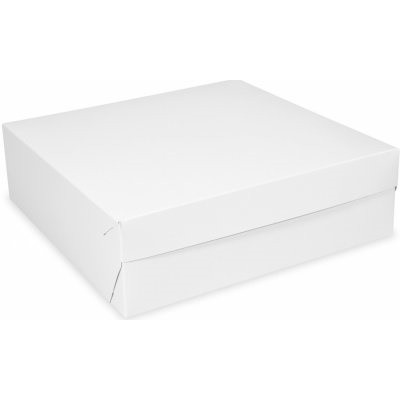 Dortová krabice 22x22x10cm/50ks 71722 | Jednorázové nádobí - Kelímky, tácky, talíře, boxy